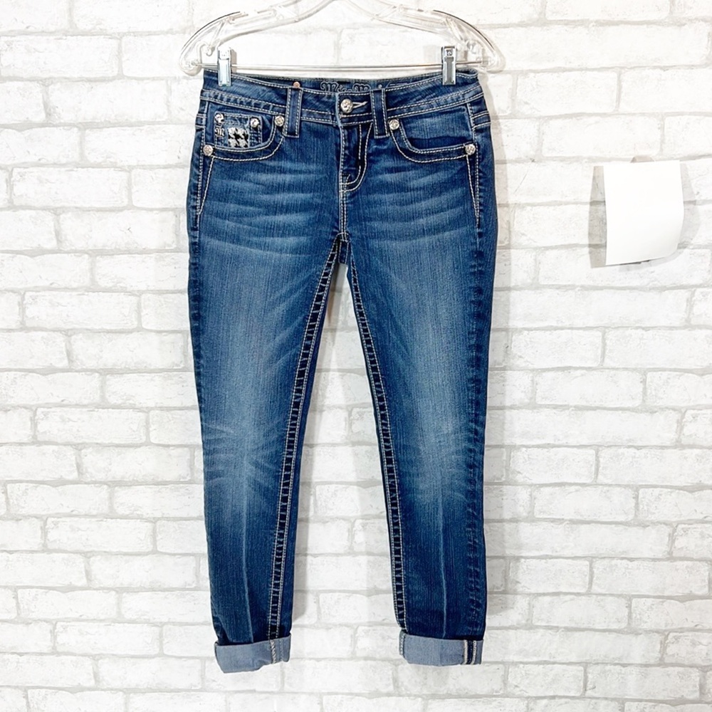 Miss me mid-rise skinny jeans size 26